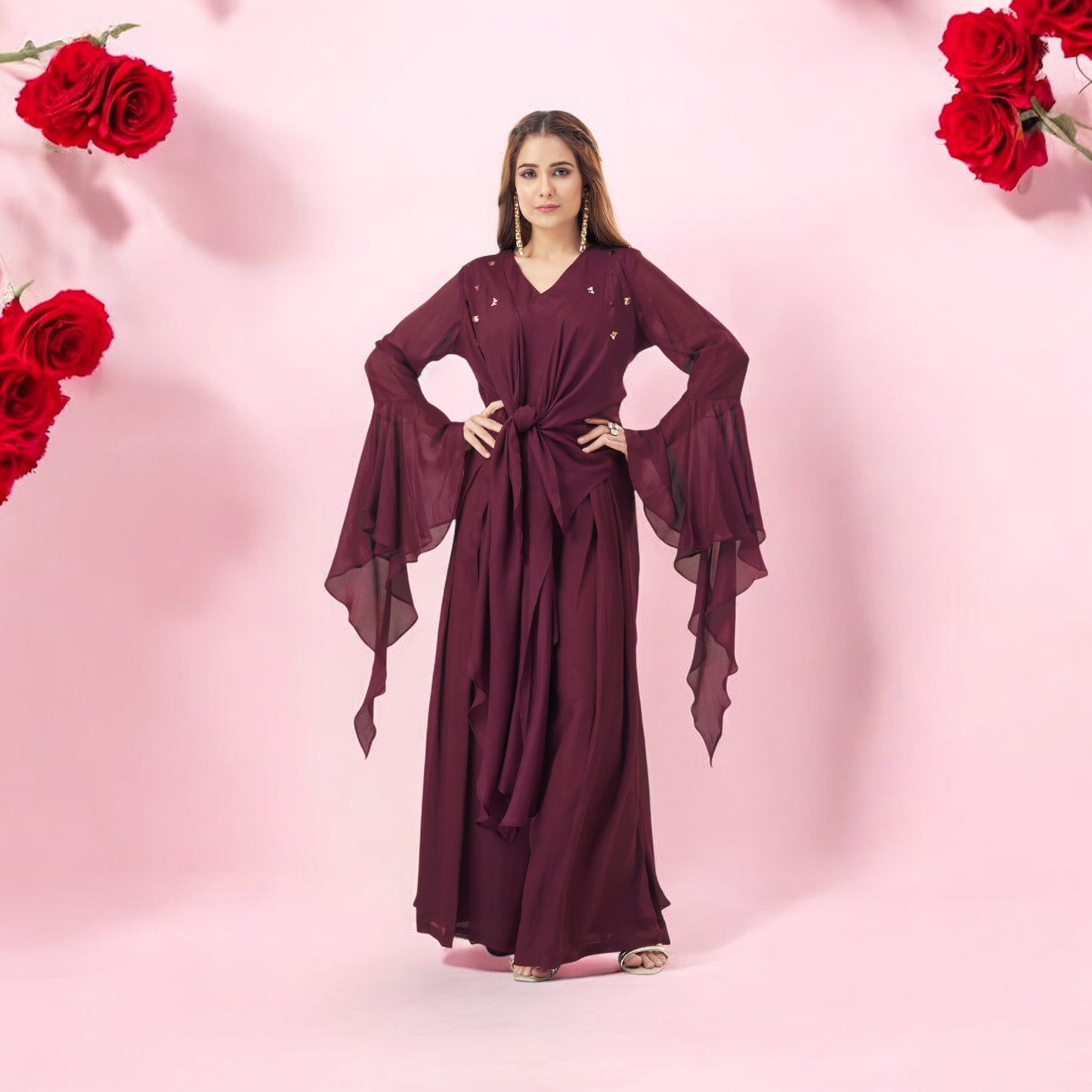 2 Piece stylish Indo-western Dress
