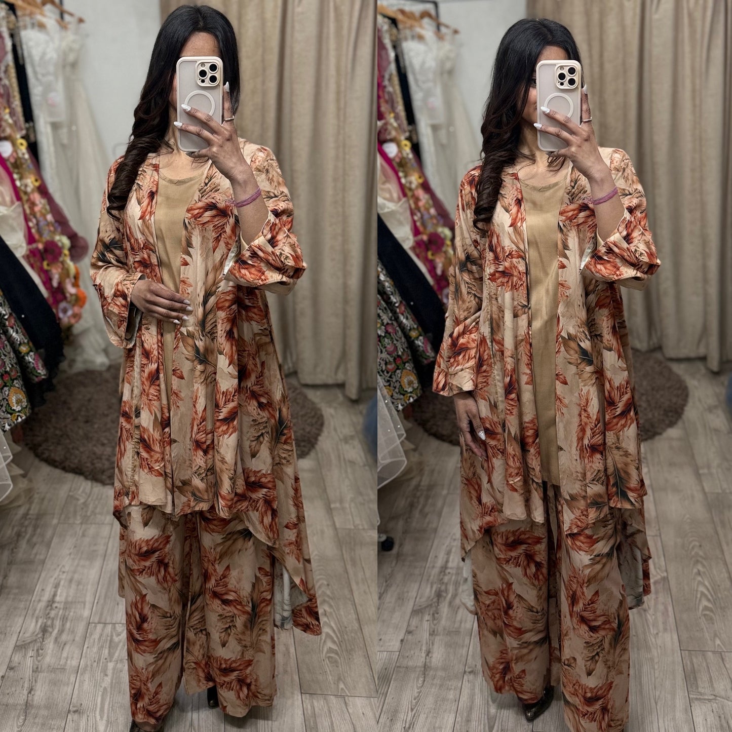 Floral Jacket cotton co-ord set