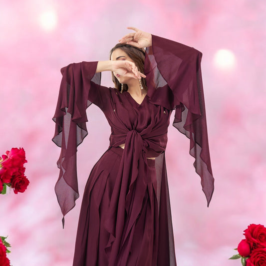 2 Piece stylish Indo-western Dress