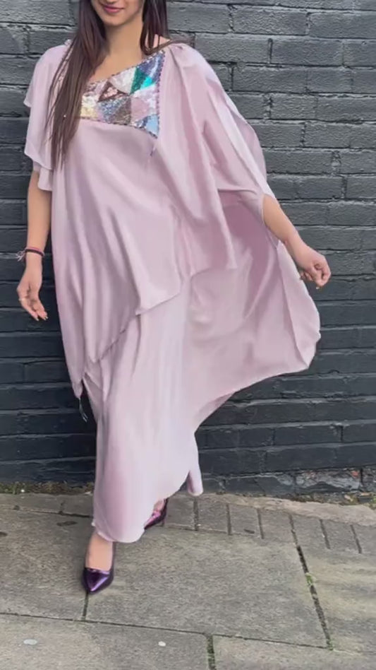 Layered 2 Piece Indo-western dress